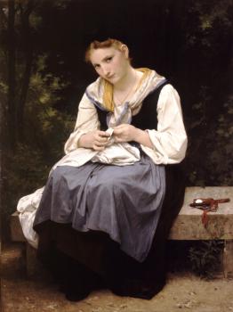 William-Adolphe Bouguereau : Young Worker